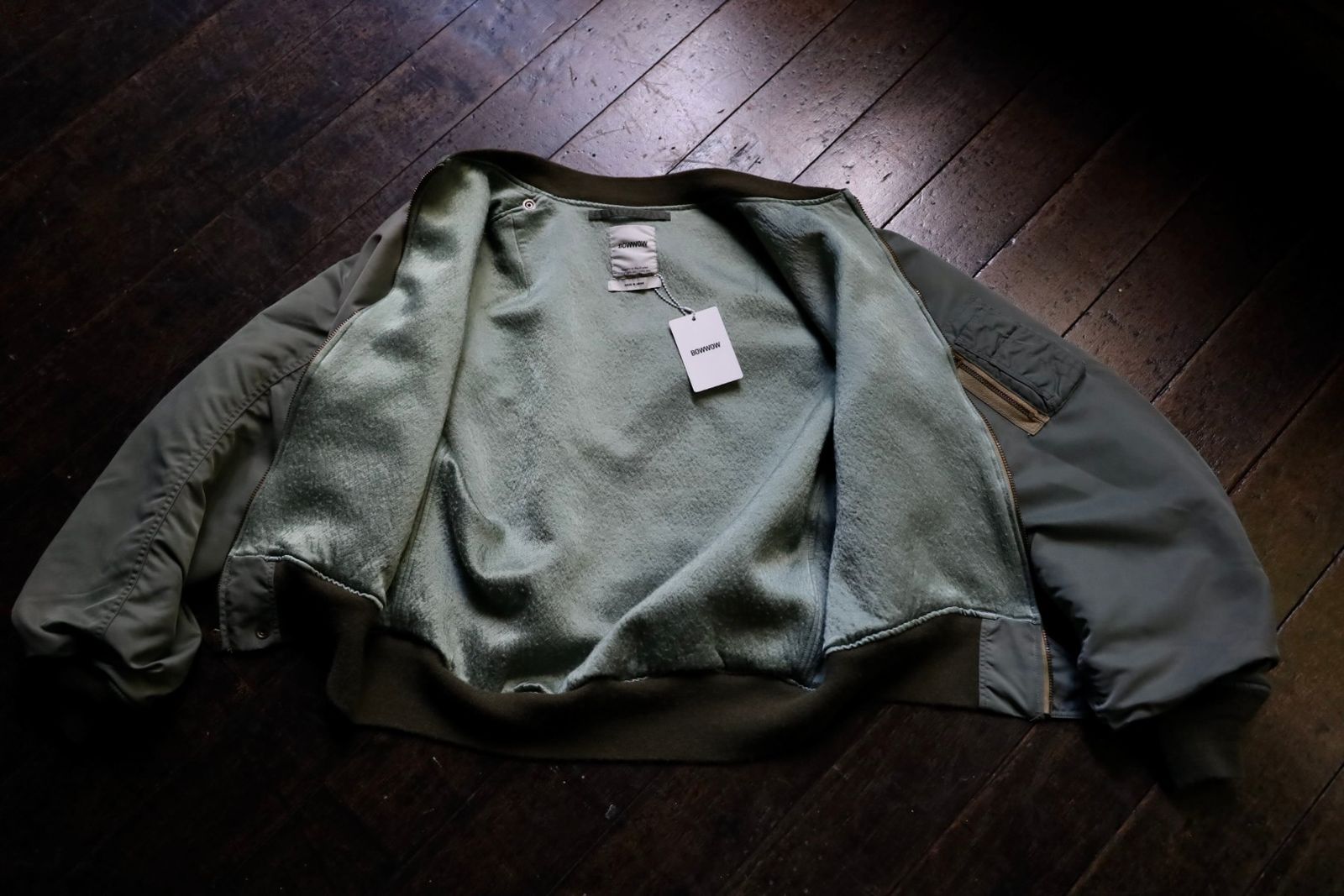 BOW WOW バウワウ L-2B FLIGHT JK(BW242-L2FJ)SAGE GREEN SUNBURN