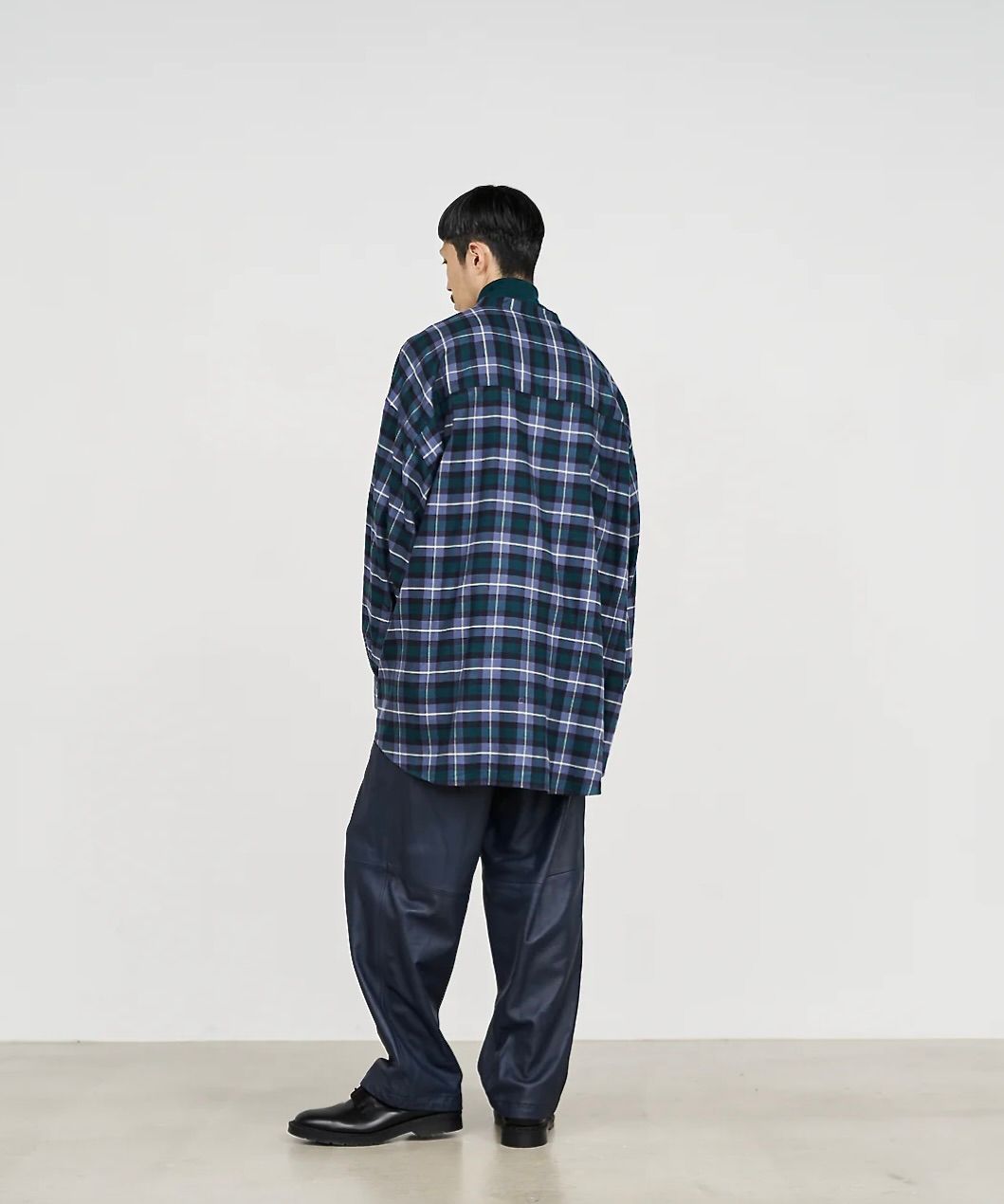 Graphpaper - グラフペーパー23AW シャツ Check Flannel Oversized ...