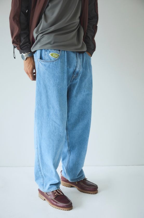 セダンオールパーパス SS24 Oval Logo Denim Pant(SD24S-PT01)Summer Indigo