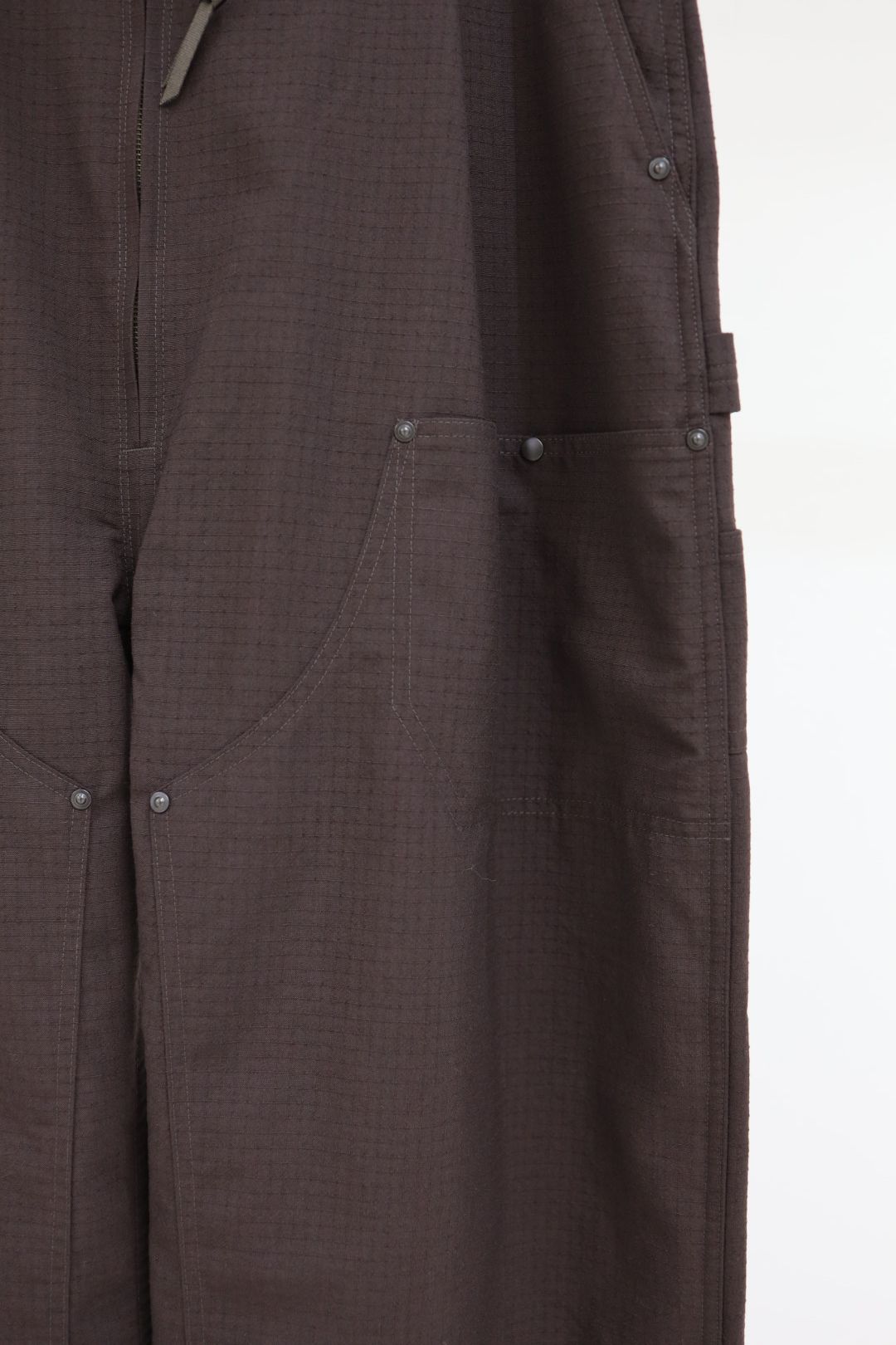 プロダクトトゥエルブ SS26 High Count Wool Ripstop Pants(26SS-PPT04)BROWN