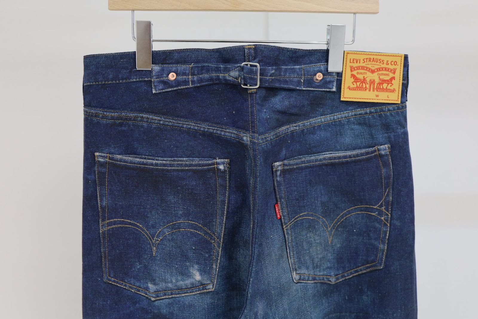 【先行予約開始！】アイジュンヤワタナベマン 26SS Levi's×BerBerJin 綿麻オックスパンツ(WQ-P902-100)☆5月15日(金)発売！