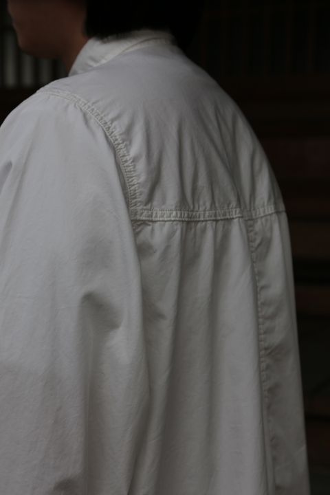 Garment Dyed Poplin Umbrella Yoke Shirt(GM211-50032) style.2021.2.20.