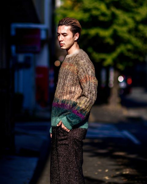 YOKE TREE JAQUARD MOHAIR SWEATER11月23日(土)新作発売！