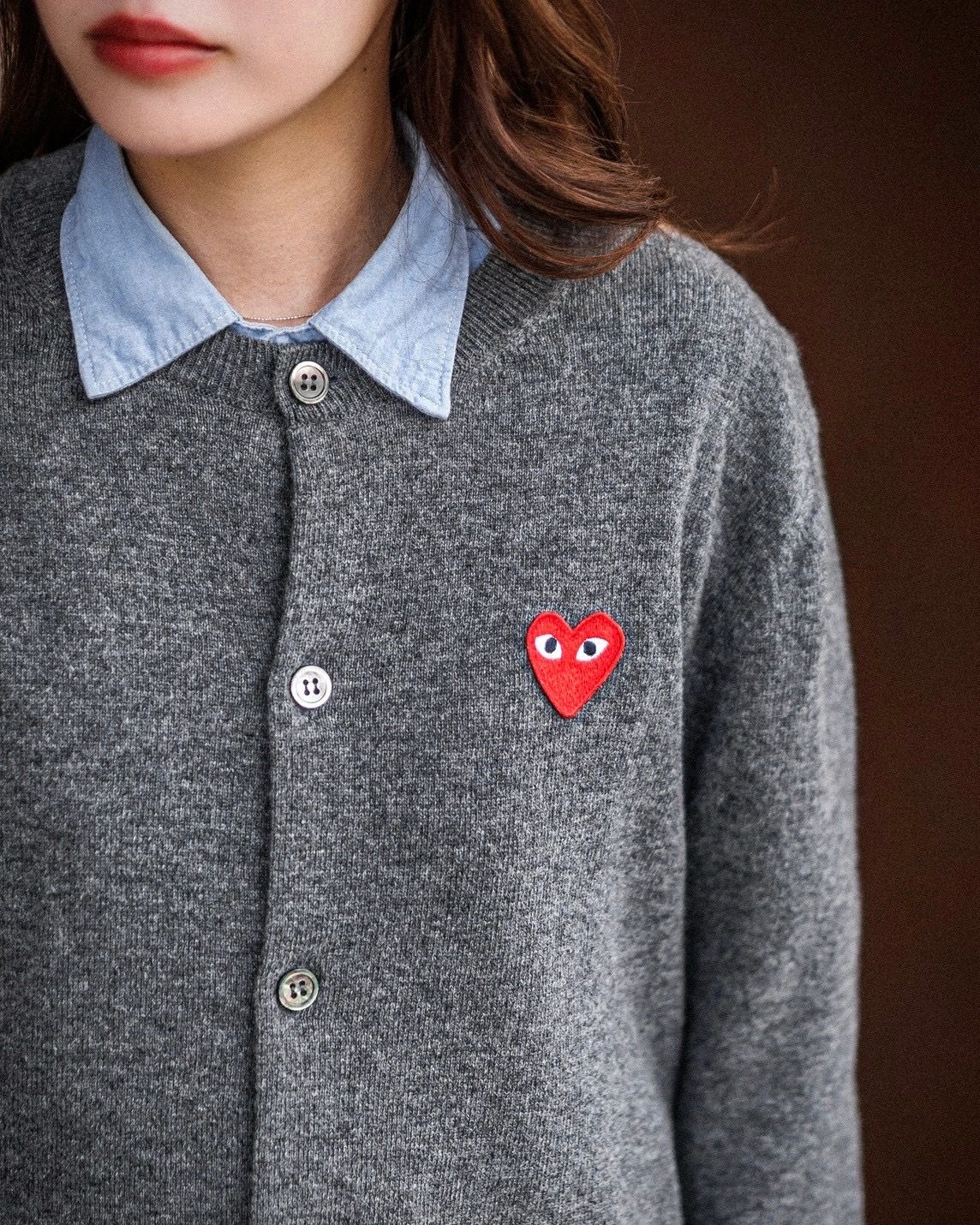 PLAY COMME des GARCONS - プレイコムデギャルソン ROUND NECK