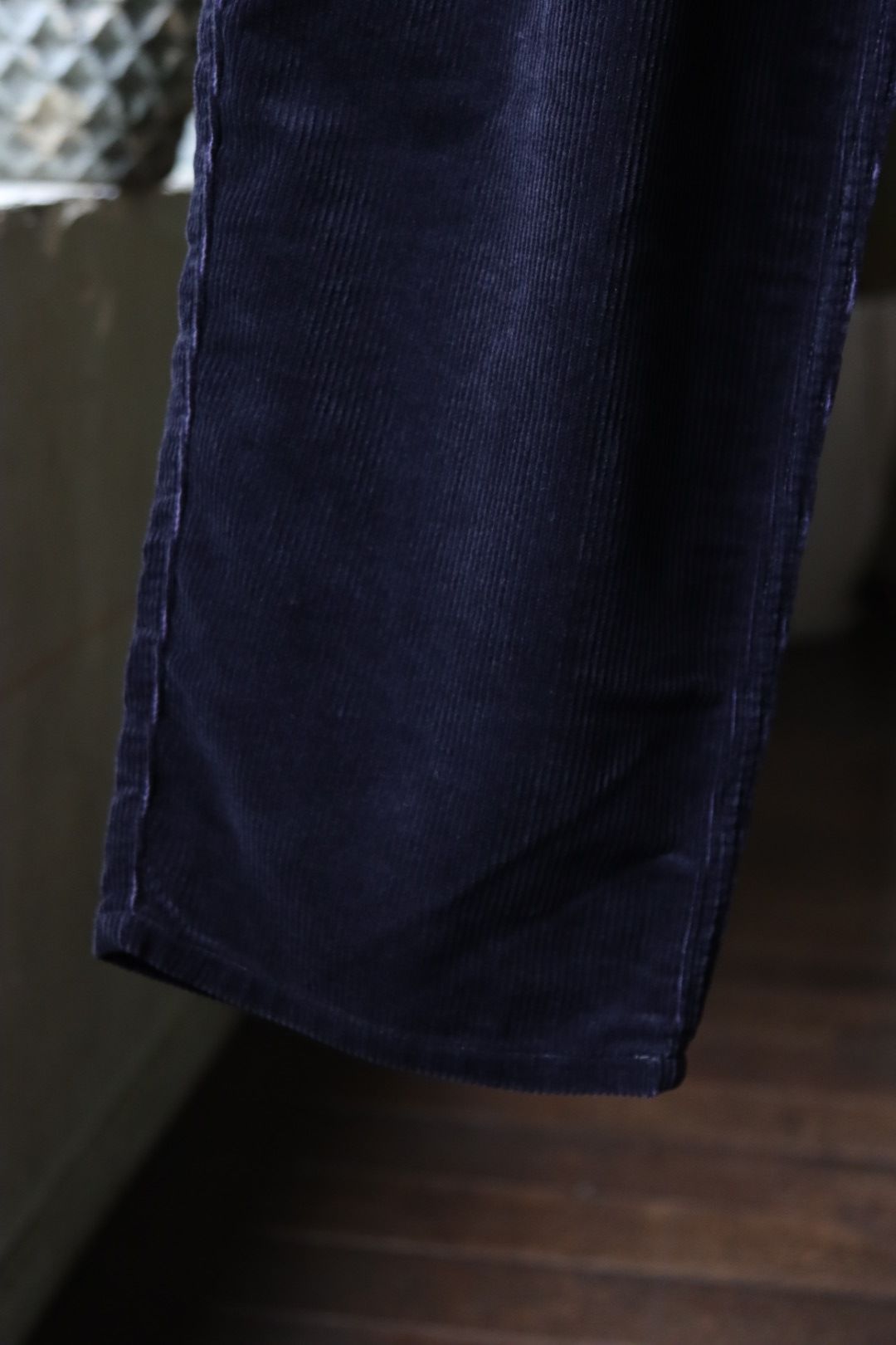 セダンオールパーパス23FW OVAL LOGO CORDUROY PANT(SD23F-PT06)NAVY