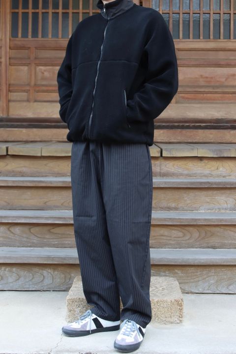 Graphpaper Wool Boa Zip-Up Blouson(GU213-70206B) style.2021.11.21