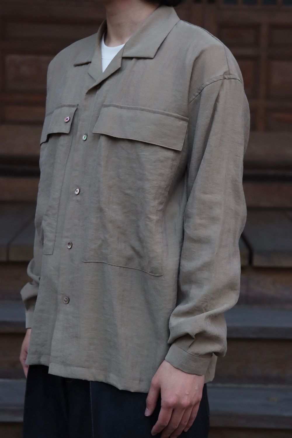 SEEALL ZIP PULLOVER JACKET,DOUBLE WAIST BELT PANTS set up style. 2022.03.17.