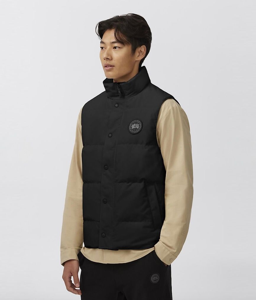 CANADA GOOSE - カナダグースメンズ ガーソンベストブラックレーベルGarson Vest Black Label(2081MB)Black☆新作発売！  | mark