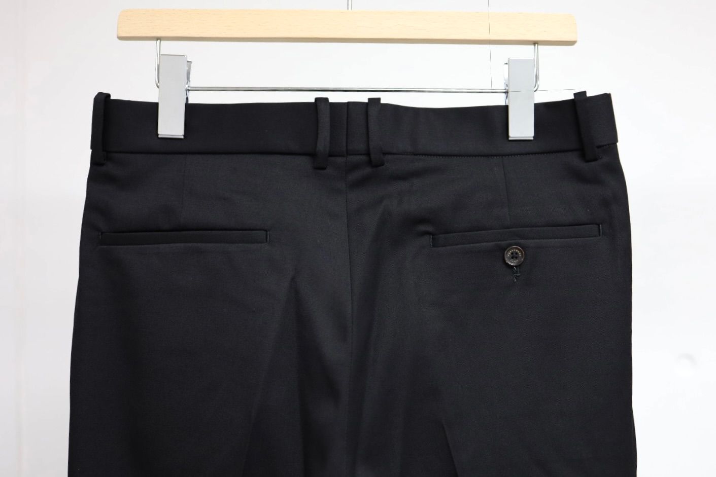 マーカウェア 26AW DOUBLE PLEATED STRAIGHT TROUSERS(A26C02PT01C)BLACK☆新作発売！