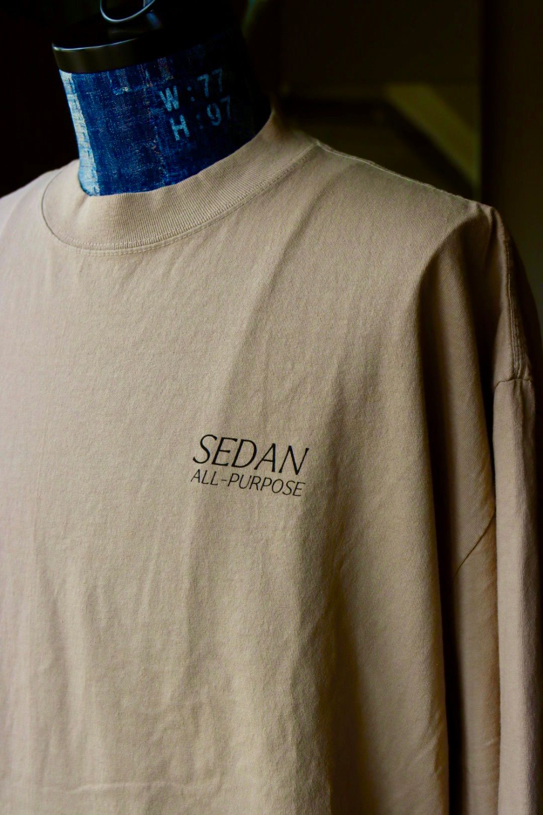 セダンオールパーパス SS24 Garment Dyed S/S Tee(SD24S-CT06)Sand