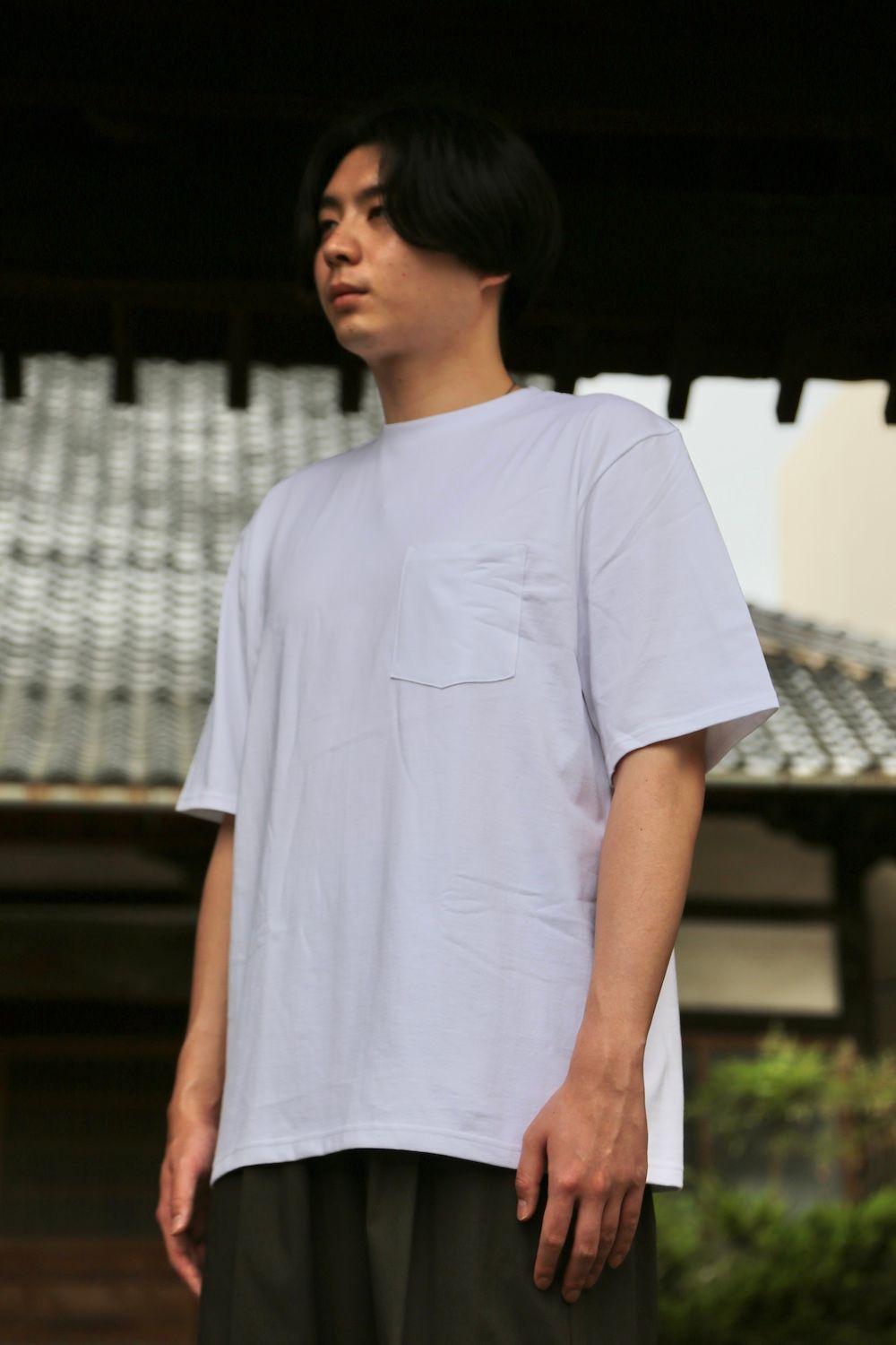 Graphpaper 2-Pack S/S Pocket Tee style.2021.5.15.