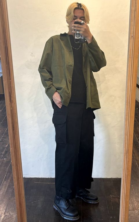 blurhms ROOTSTOCK 24SS C/N Oxford P41 Jacket style 2024.5.5