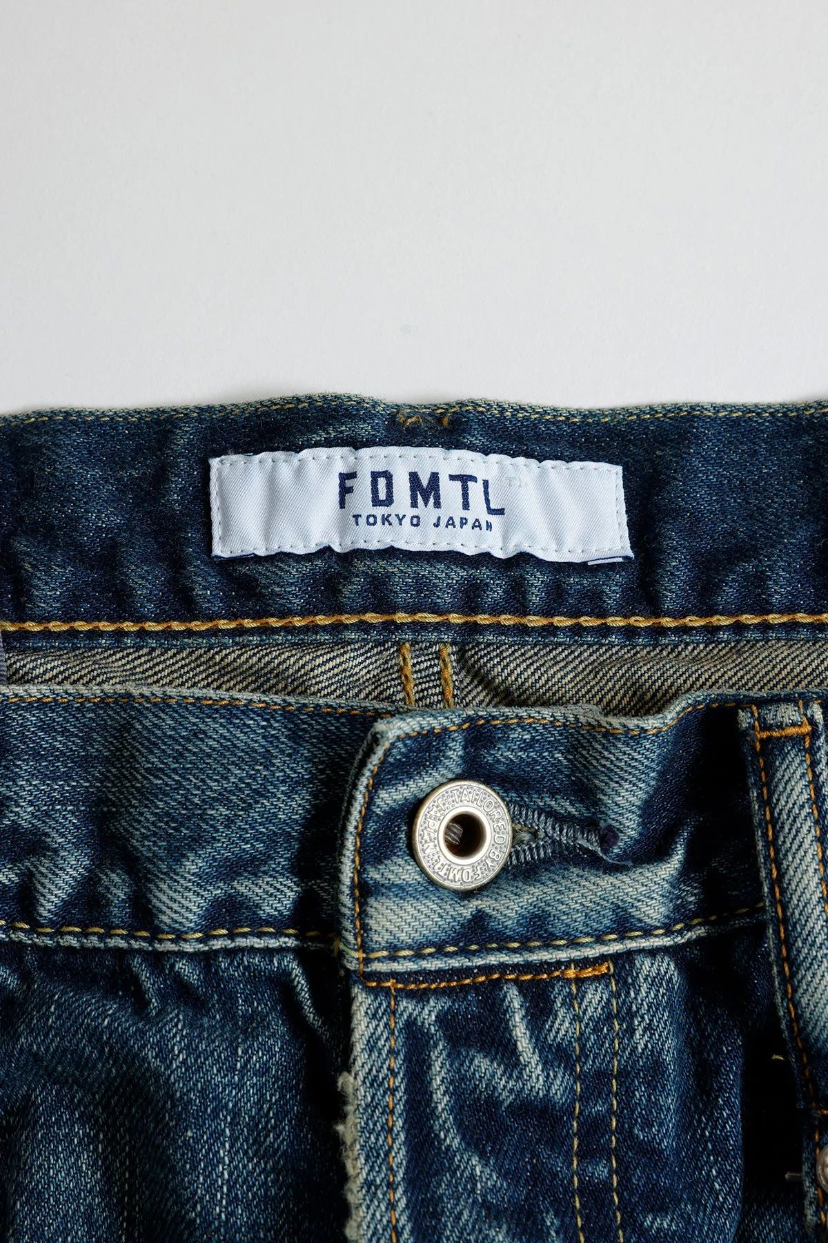ファンダメンタル デニムパンツ CLASSIC FIT DENIM CS129 (FA25MG129)INDIGO