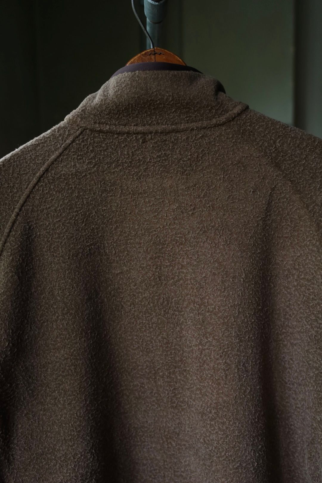 アプレッセ 2026 STYLE2 Vintage Silk Fleece Harf ZIP Jacket(26AAP-01-29)BROWN☆10月17日(土)新作発売！