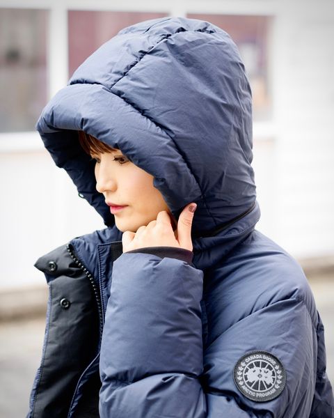CANADA GOOSE レディース新作Bryden Puffer Black Label style.2024.10.12
