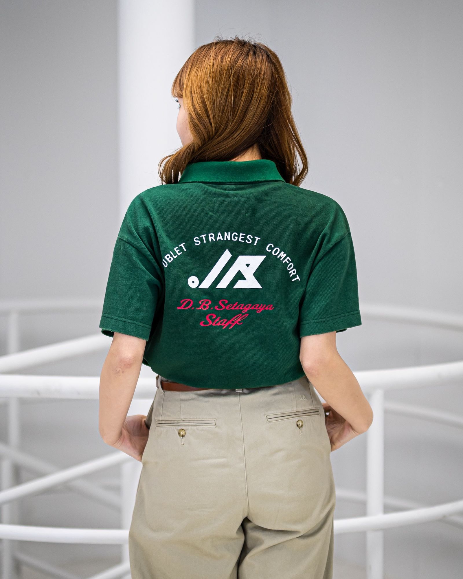 doublet ダブレット26SS POLO SHIRT WITH MY WORKWEAR BEAR (26SS22CS242) GREEN★2月14日(土)発売！