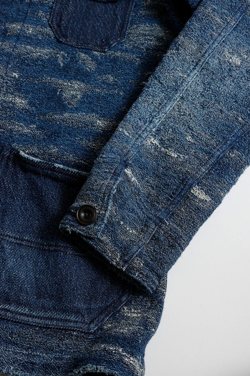 ファンダメンタル デニムジャケット JACQUARD DENIM COVERALL 5YR WASH (FA24/JK34D)INDIGO☆9月14日(土)発売！