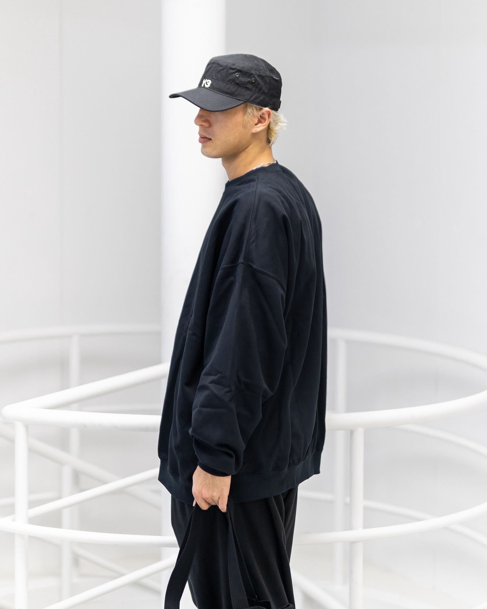 ワイスリー Y-3 スウェット FL CREW SWEAT (IW0075)BLACK☆新作発売！