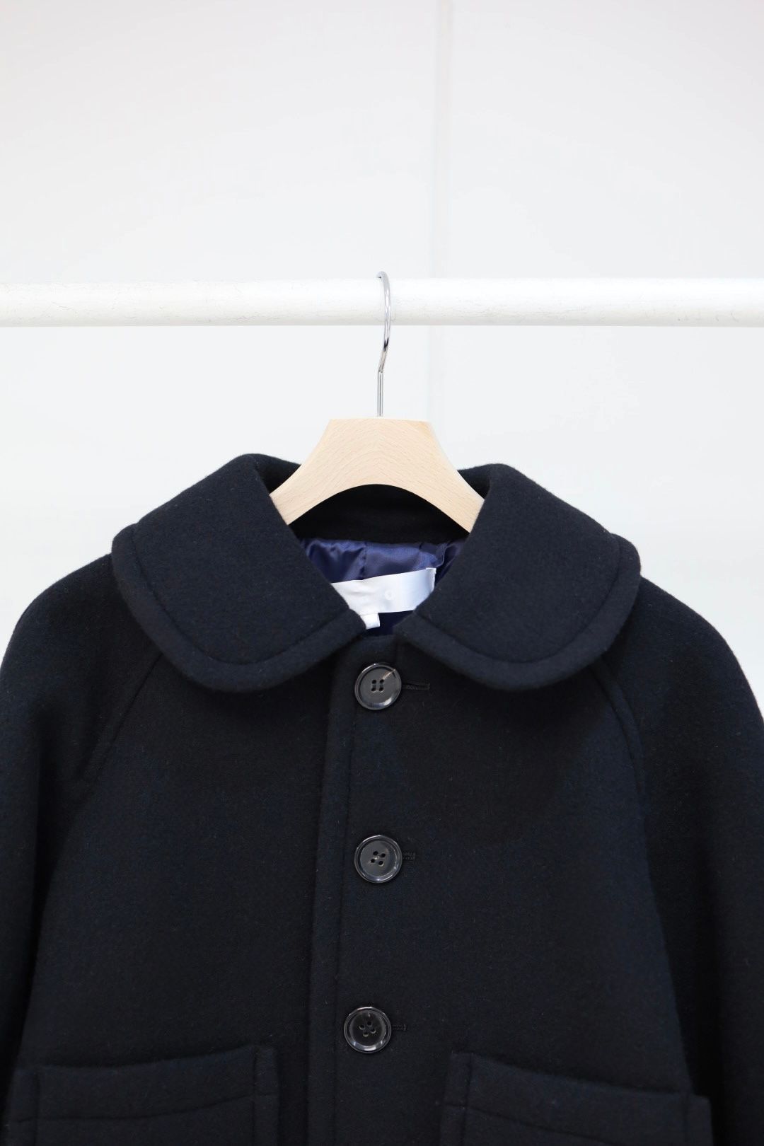 tao 26FW ウールエステルフラノ先染ジャケット(TR-J007-051-1)BLACK☆10月16日(金)発売！