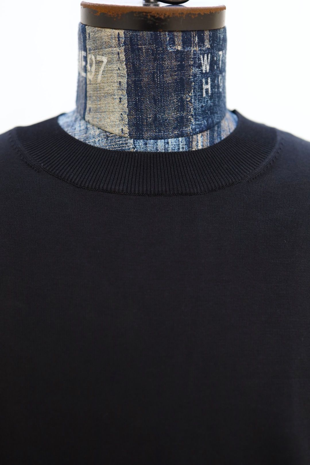 コムデギャルソンオム26SS 綿天竺×綿ニットTシャツ(HQ-T004-051)BLACK☆2月6日(金)発売