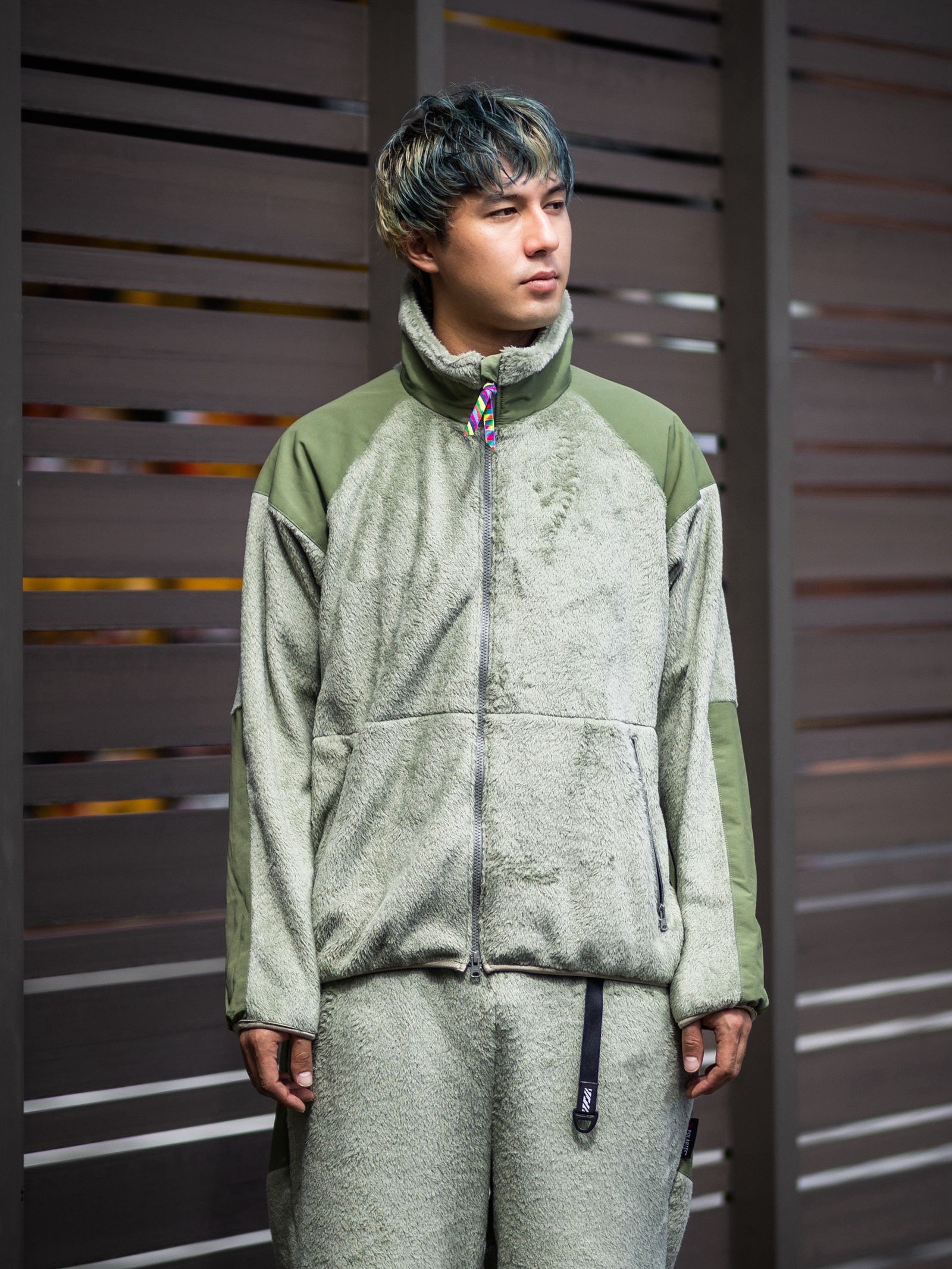 is-ness POLARTEC Fleece Jacket MARKスタイル