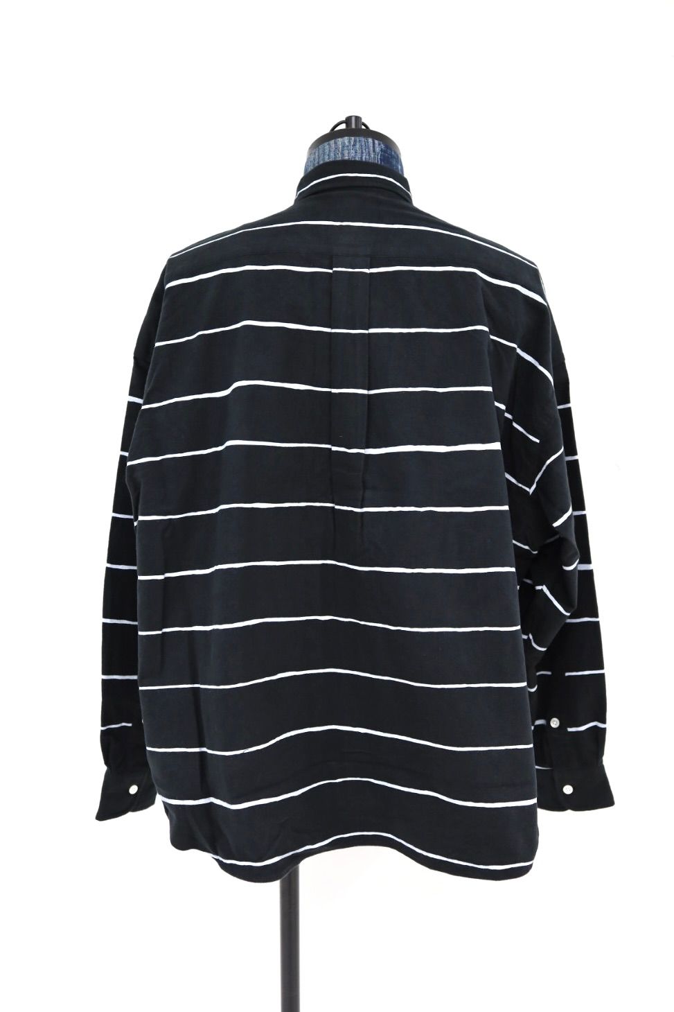 S.F.C 2026FW エスエフシー SIDE STRIPES NEL SHIRT(SFCFW26S03)Black☆10月17日(土)発売！