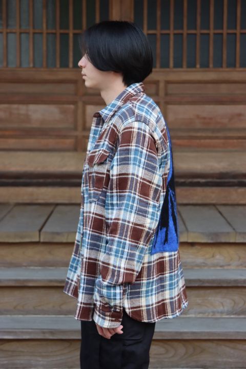 Denim Tears デニムティアーズ チェックネルシャツ(DT-A21-0000-021) style.2021.10.25.