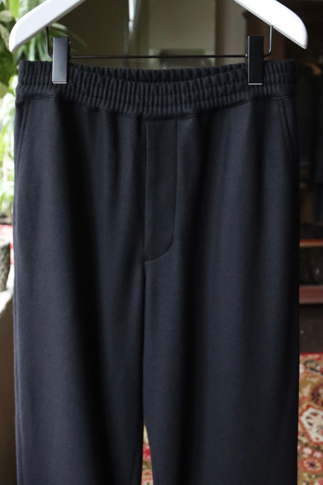 グラフペーパー 25AW Wool Smooth Flannel Easy Wide Pants(GU253-40223B)BLACK☆10月4日(土)新作発売！