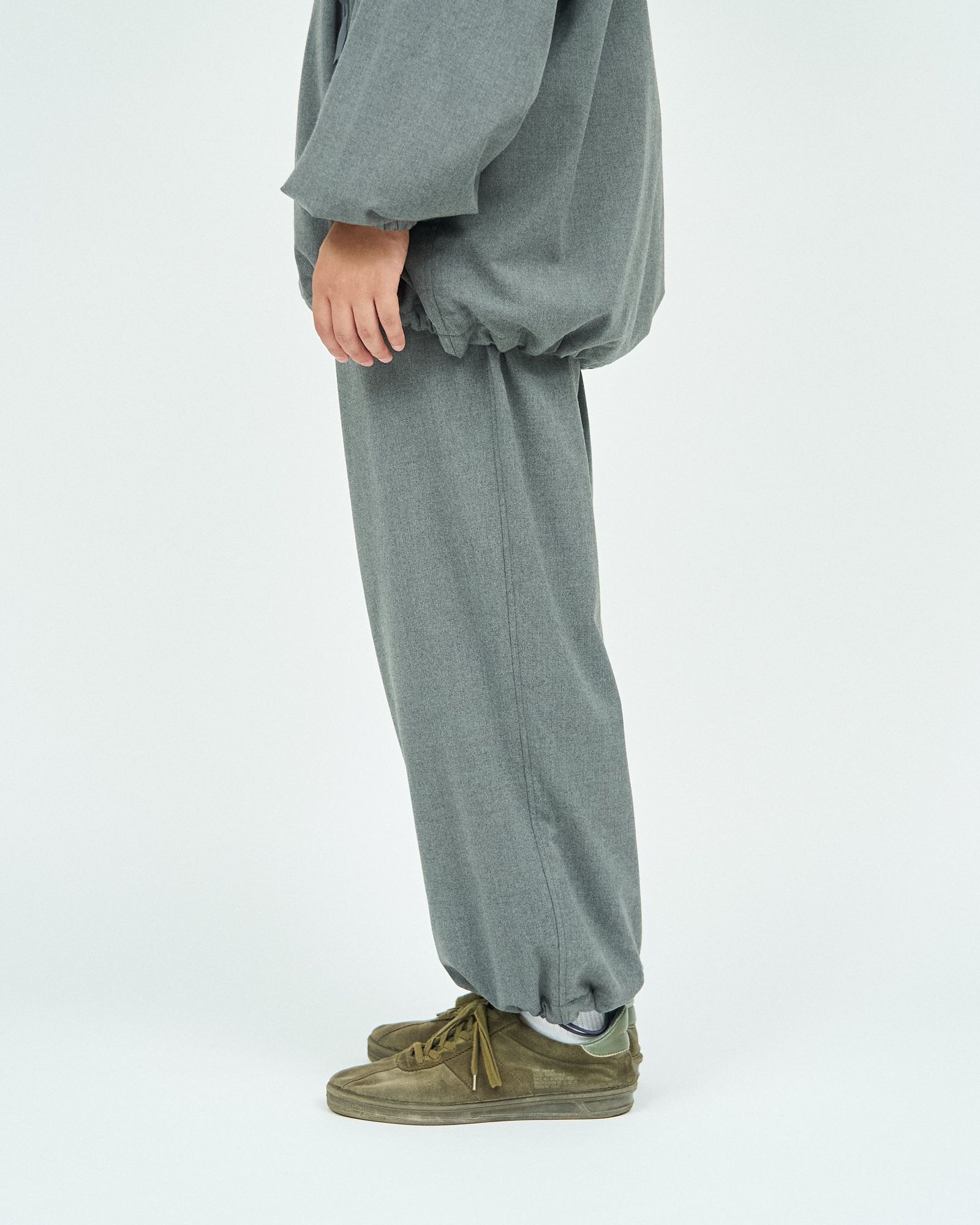 フレッシュサービス WARM CLOTH TRACK PANTS w/Octa (FSC243-40175)H.GRAY