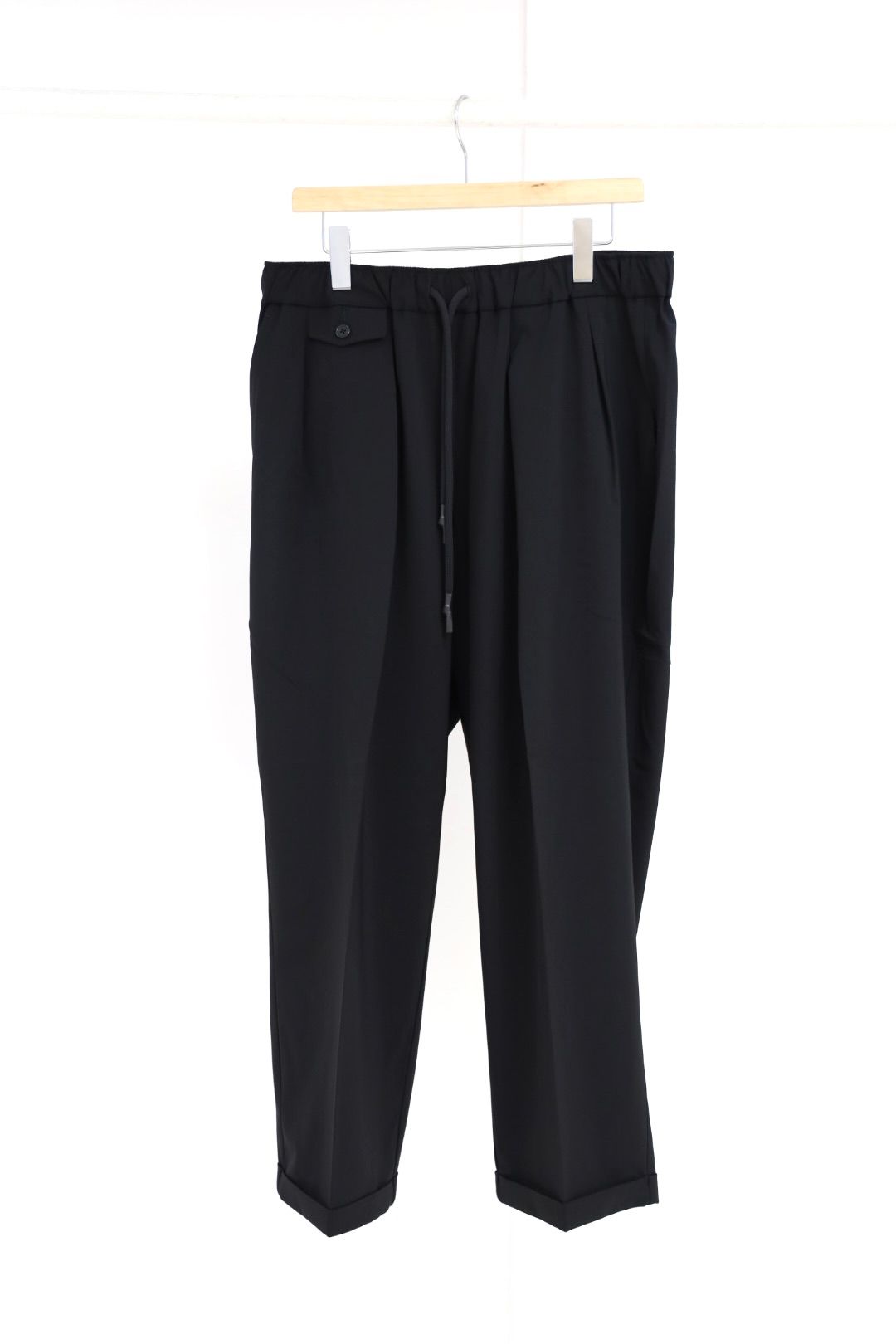 S.F.C 2026FW エスエフシー INVERTED PLEATS PANTS (SFCFW26P06)Black☆9月12日(土)発売！