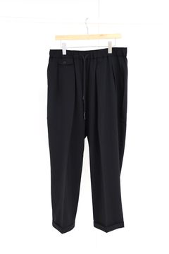 S.F.C 2026FW エスエフシー INVERTED PLEATS PANTS (SFCFW26P06)Black☆9月12日(土)発売！