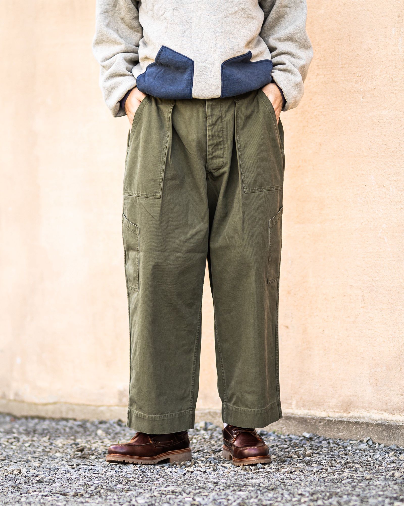 アプレッセ 2026 STYLE1 USAF Hemmed Bottoms(AP-4009)OLIVE☆12月13日(土)発売！