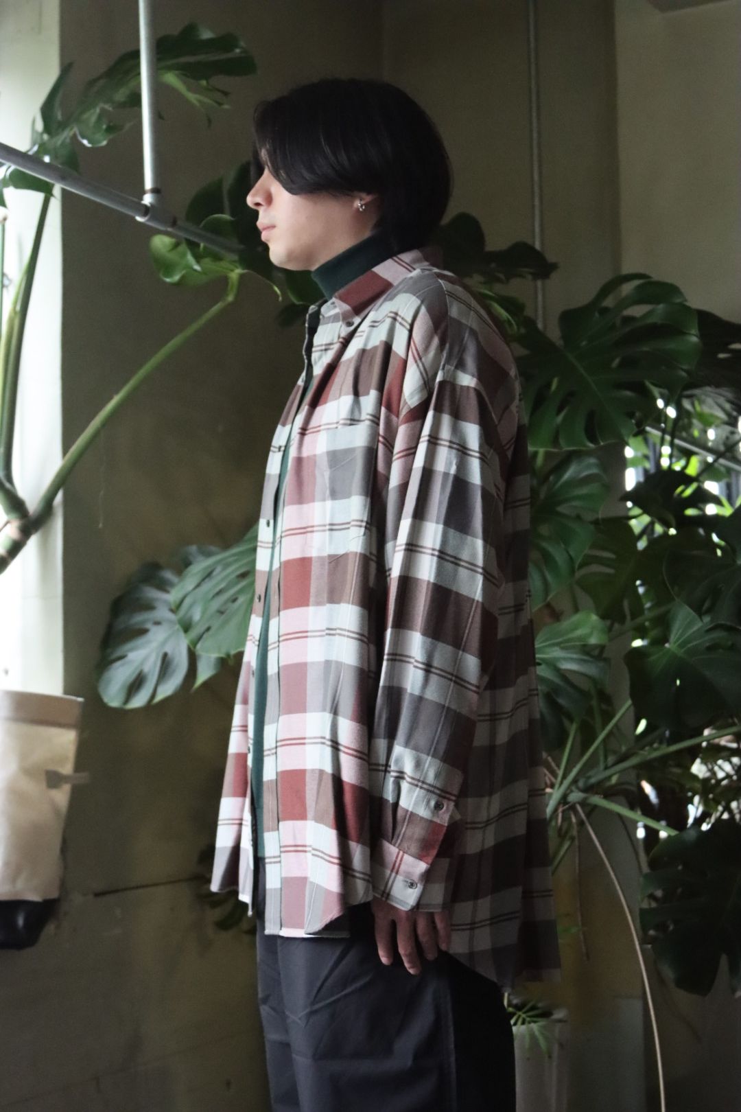 Graphpaper 22AW High Gauge High Neck Knit style.2022.8.14
