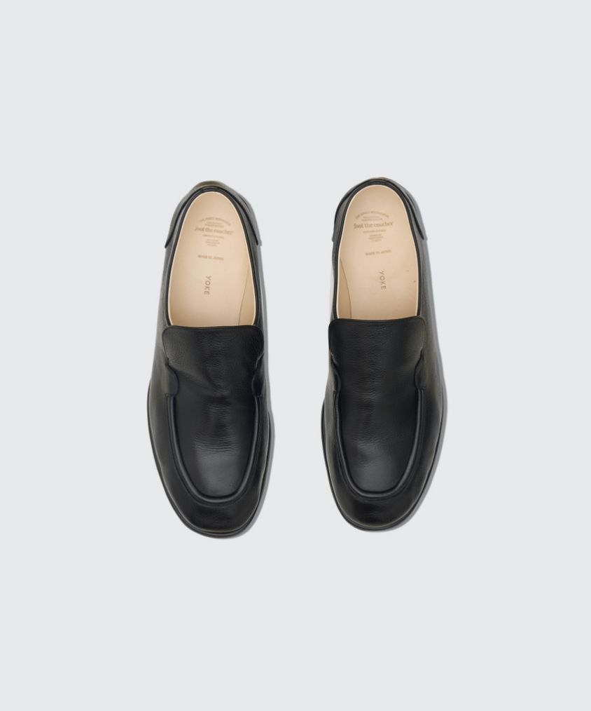 YOKE 26SS ×foot the coacher The Leather Loafer(YK26SS01264A)BLACK☆3月28日(土)発売！