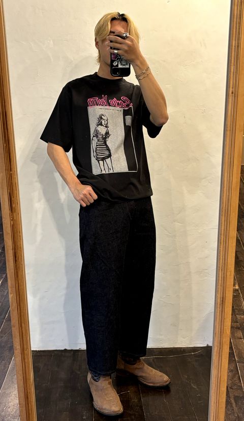 blurhmsROOTSTOCK 24SS 新作We don't like Print Tee STANDARD style 2024.5.7