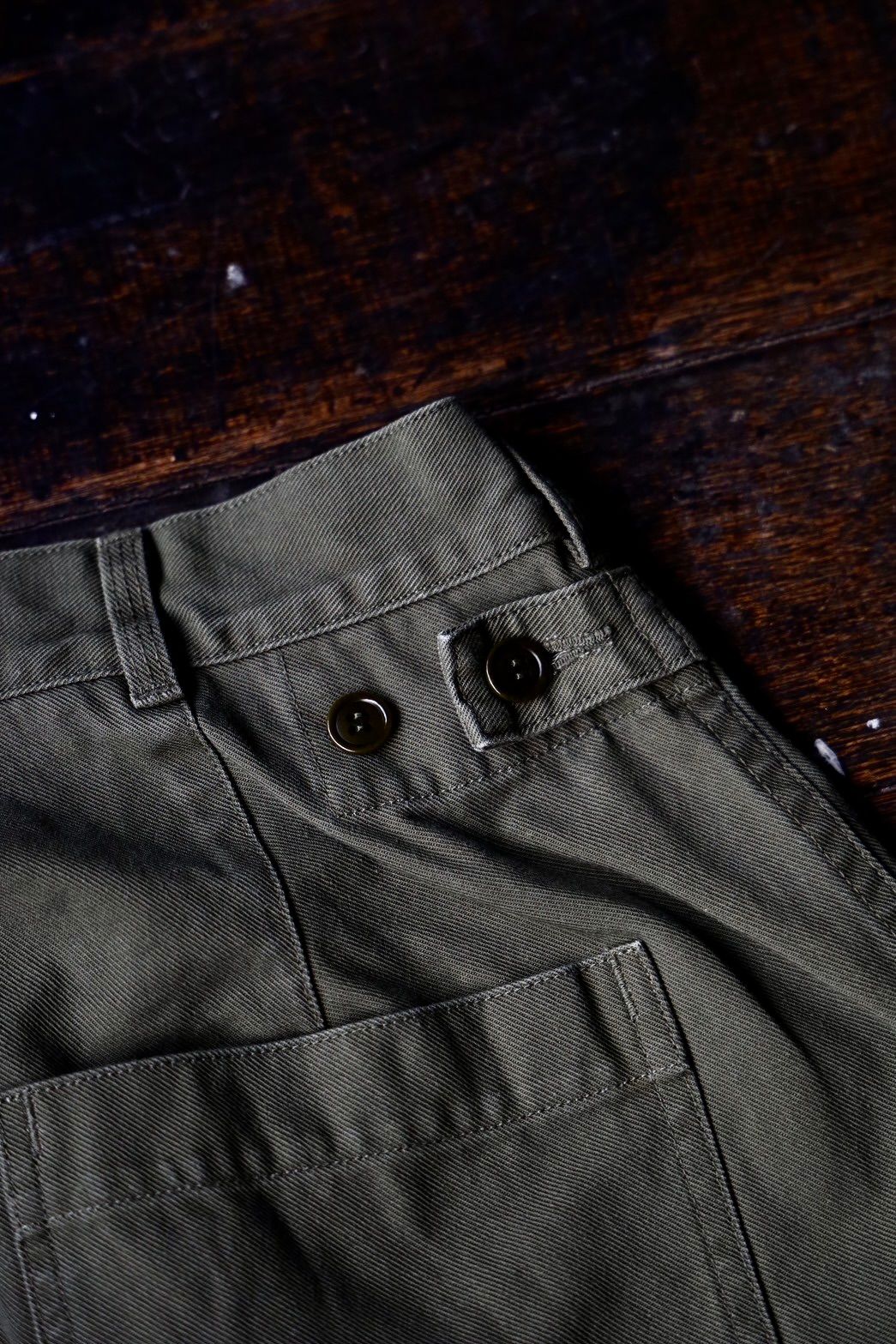 アプレッセ USAF Hemmed Bottoms(AP-4009)OLIVE