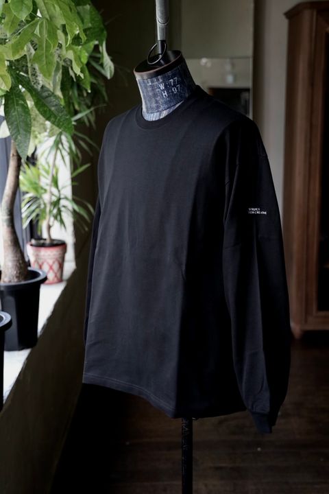 S.F.C 25FW エスエフシー NEW BASIC LS TEE(SFCFW25CS08)Black☆9月20日(土)発売！