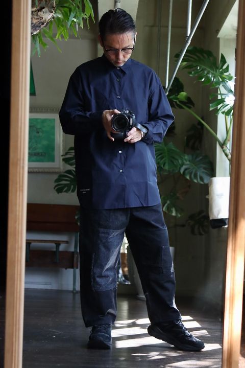 COMME des GARCONS HOMME 22AWミックススタイル