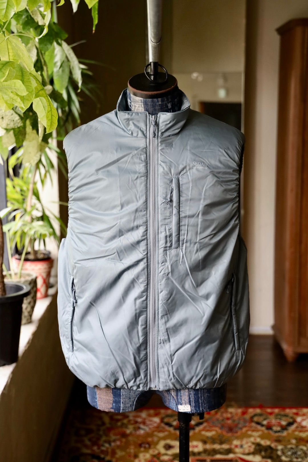 セダンオールパーパス FW25 Packable Puff Vest(SD25F-JK01)Grey