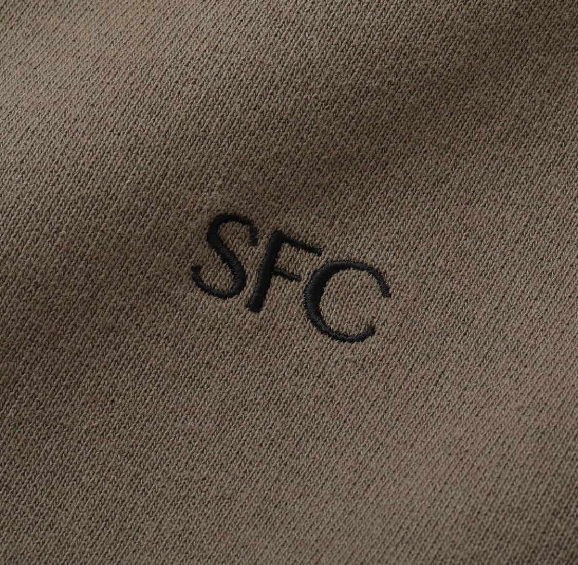 S.F.C 24SS SFC CREW (SFCSS24CS02)Washed Olive