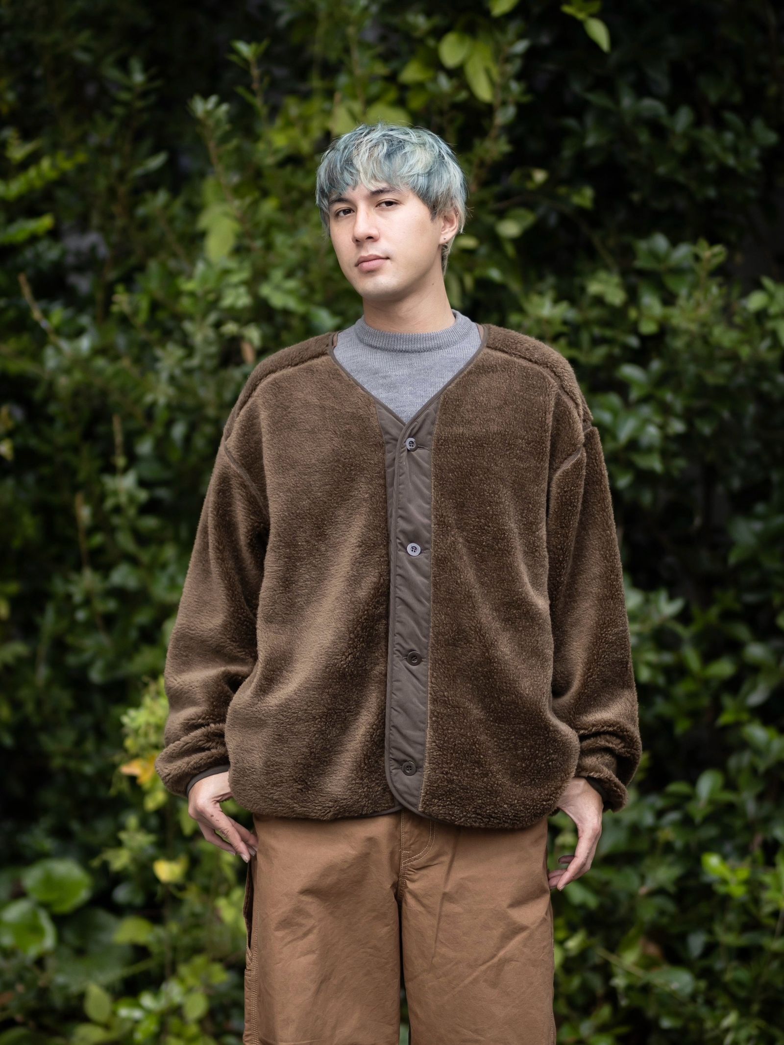 Graphpaper Wool Boa Liner Blouson MARK STYLE