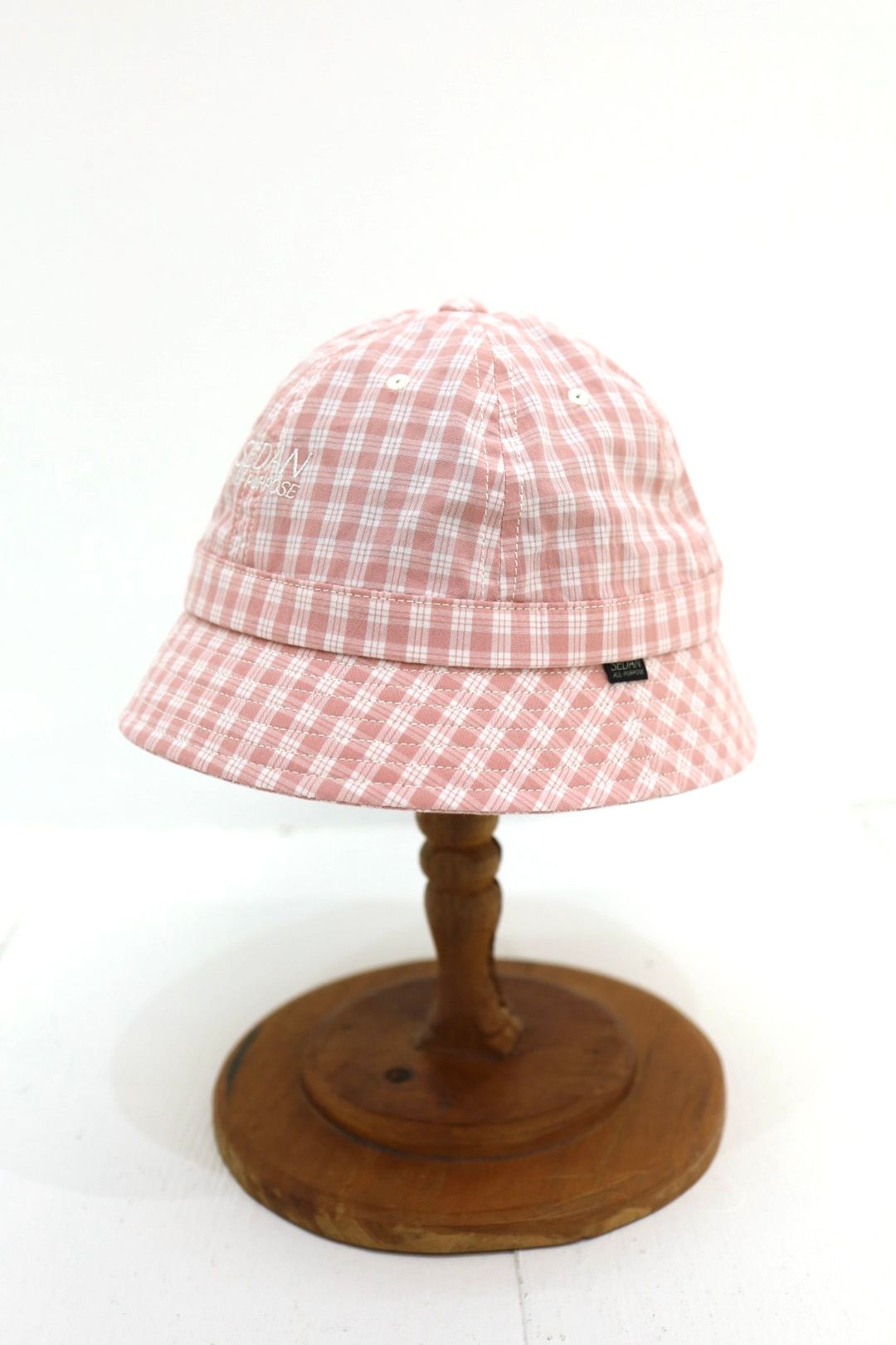 セダンオールパーパス 26SS Classic Plaid Bell Hat(SD26S-CP06)PINK☆4月18日(土)新作発売！