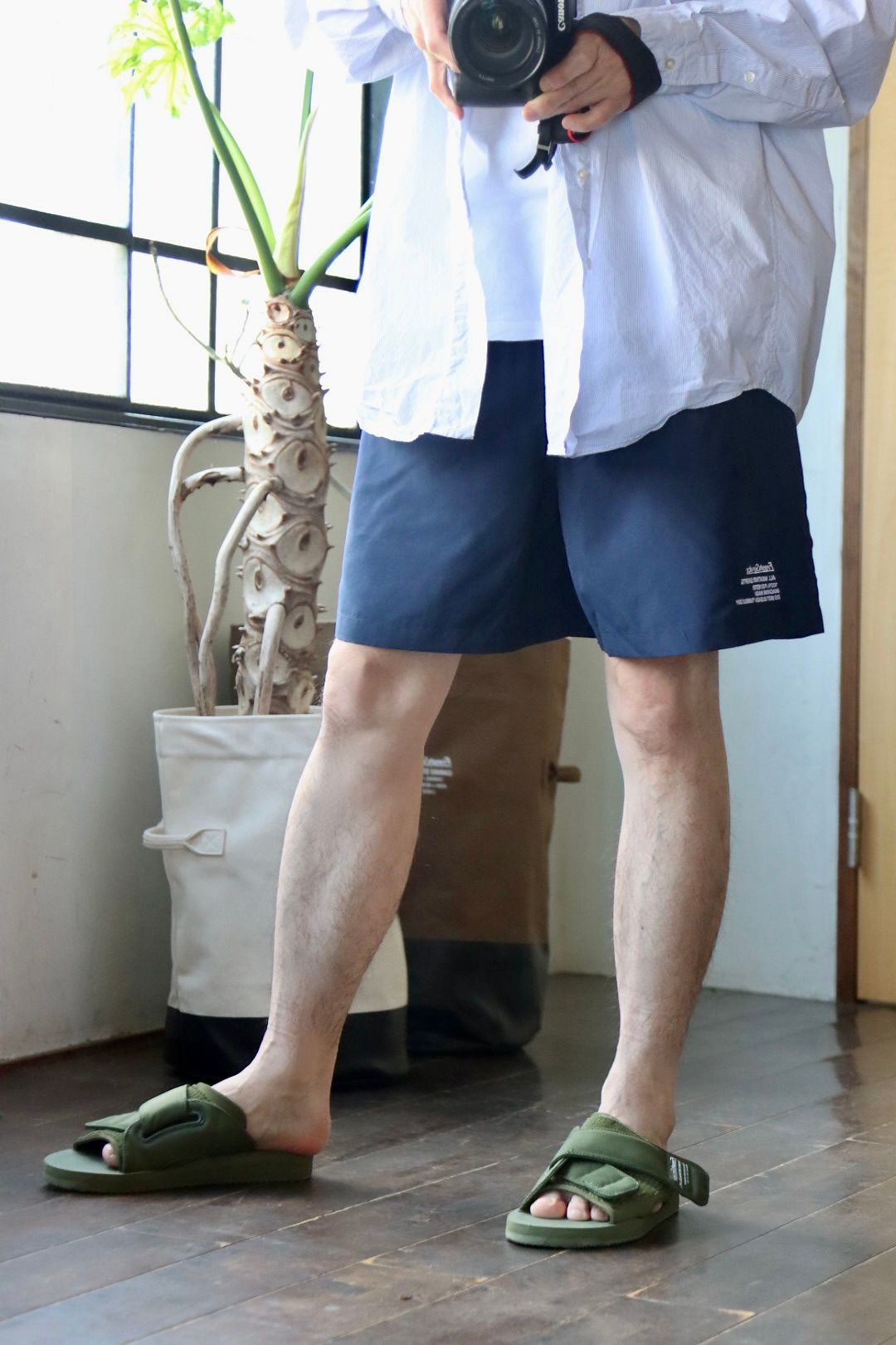 FreshService 22SS ALL WEATHER SHORTS"NAVY"style.2022.4.30.