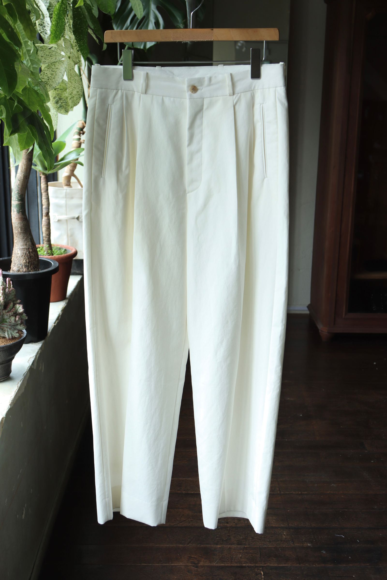 A.PRESSE - アプレッセ 2025 STYLE2 Wide Chino Trousers(25AAP