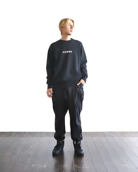 コムデギャルソンオムより、新作HOMMEプリントスウェット style 2024.3.25