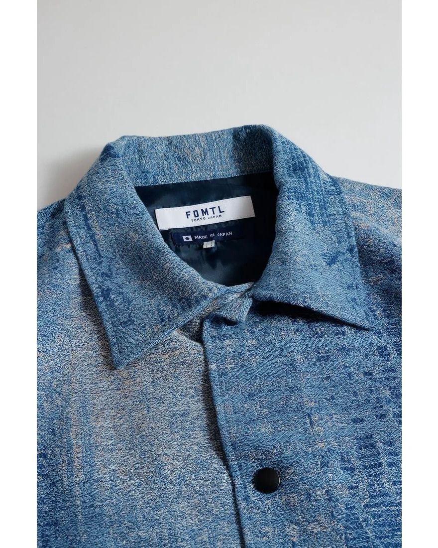 ファンダメンタル デニムシャツ BORO JAQUARD COACH 3YR WASH(FA25JK47U)INDIGO☆新作発売！