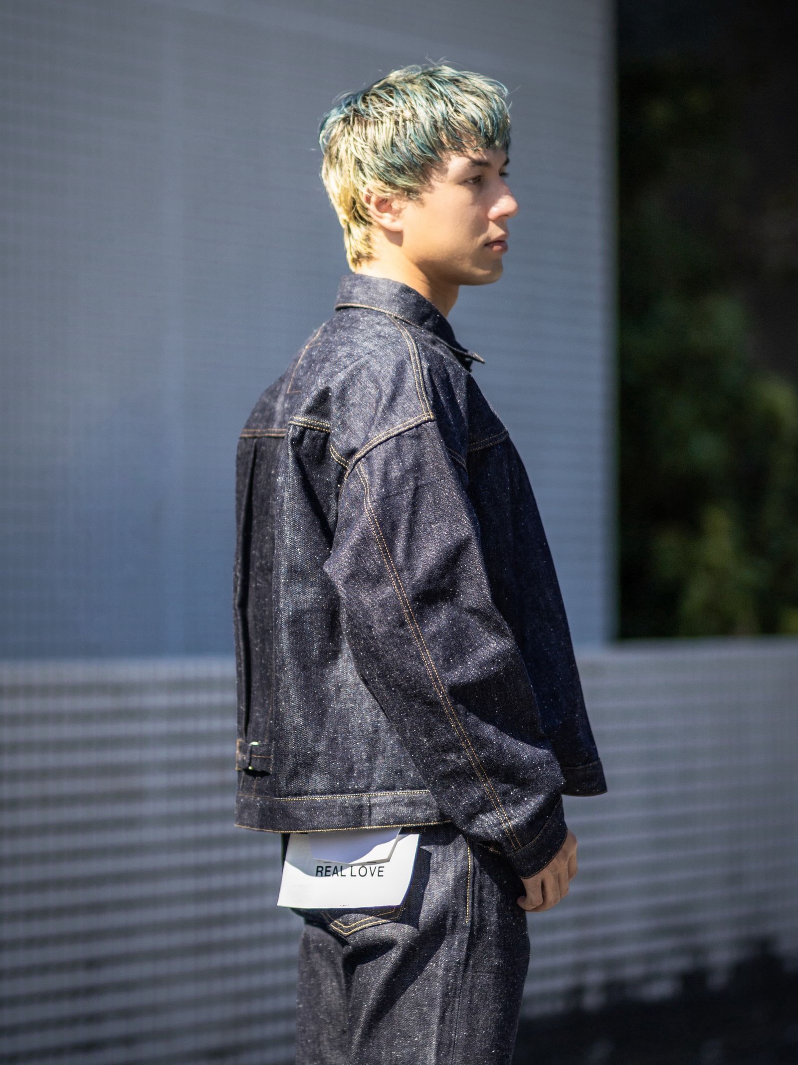 SAINT Mxxxxxx BBJ_DENIM JACKET REGID 1st MARKスタイル