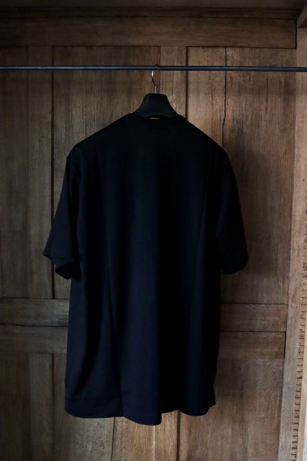 ヨウジヤマモト24SS 半袖プリントTシャツ(HS-T95-995)BLACK☆1月13日(土)発売！