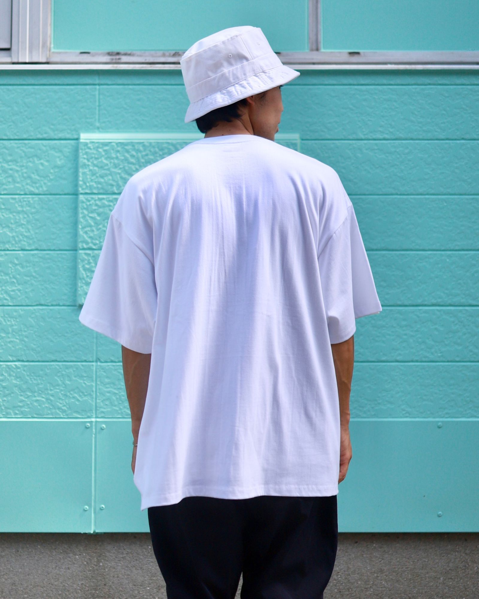 FreshService 23AW TシャツAS×FS CORPORATE S/S TEE"READ"BLUEスタイル