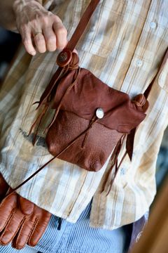 BOW WOW バウワウ バッグDEER SKIN BAG(BW251-SWT)BROWN